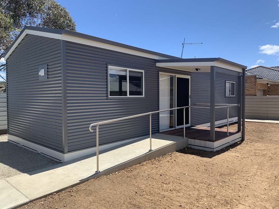 A picture of one of the new accommodation units