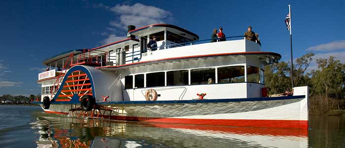 A Mildura riverboat