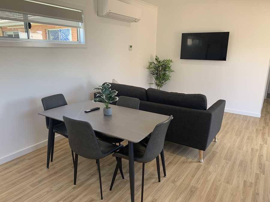 A picture inside one of the new units