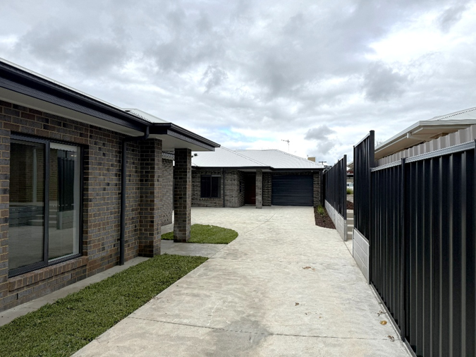 A picture of completed houses in Kerang
