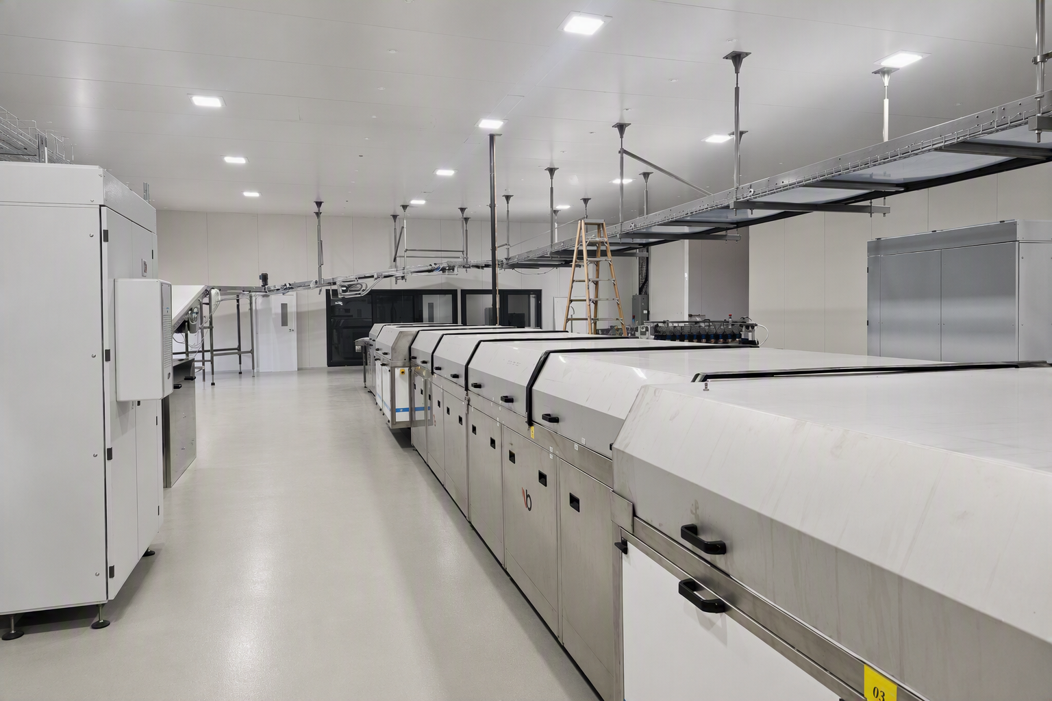 A production area inside the new Kookas factory
