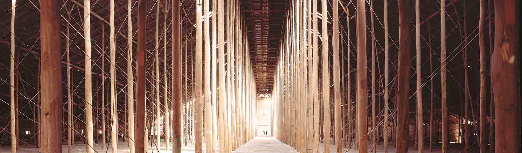 Interior of the Murtoa Stick Shed