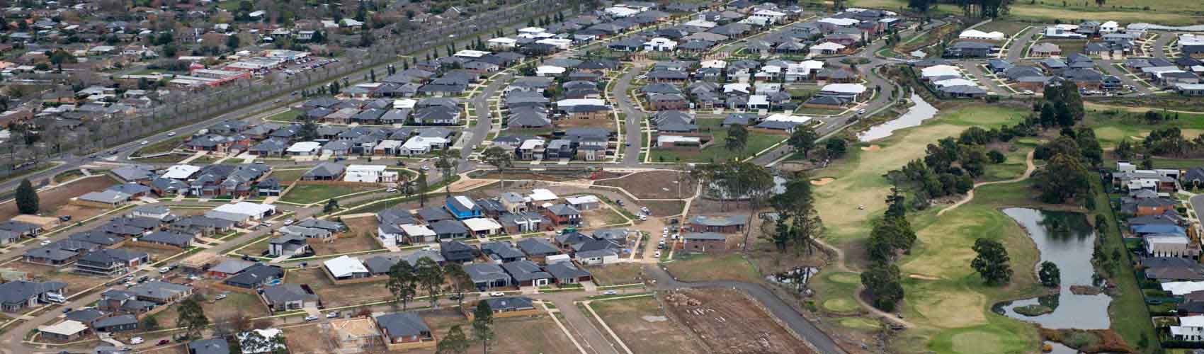 Housing development in Ballarat