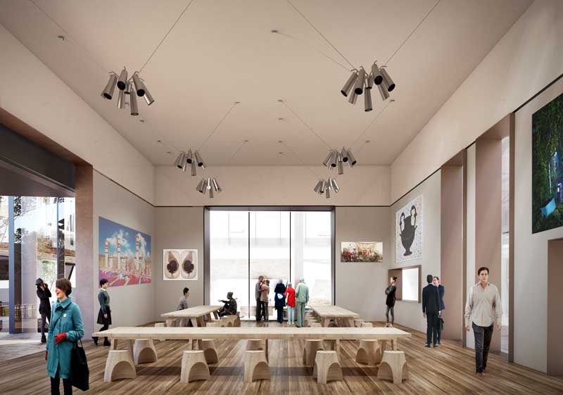 Architectural concept for the Ballarat GovHub