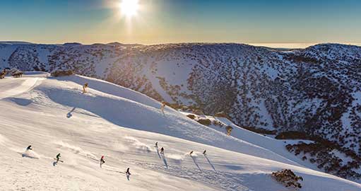 Skiing at Mount Hotham