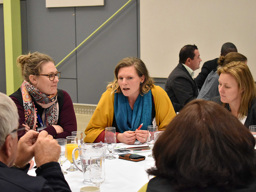 Goulburn Regional Assembly 2018 table discussions