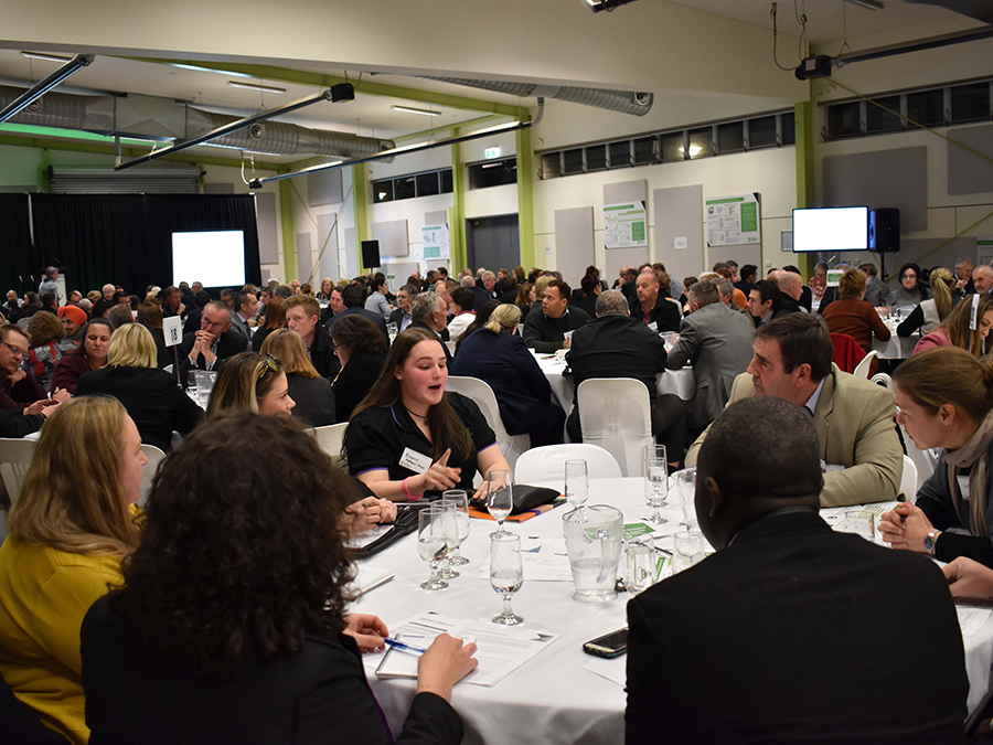 Goulburn Regional Assembly 2018 table discussions